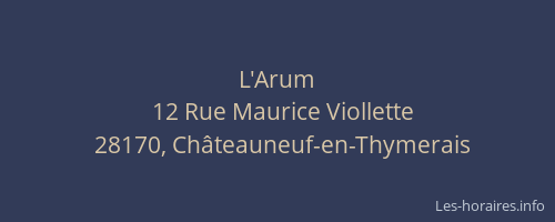L'Arum