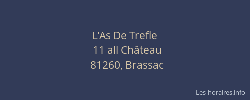 L'As De Trefle