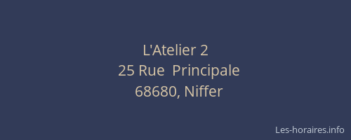 L'Atelier 2