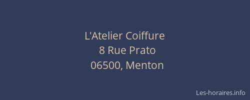 L'Atelier Coiffure