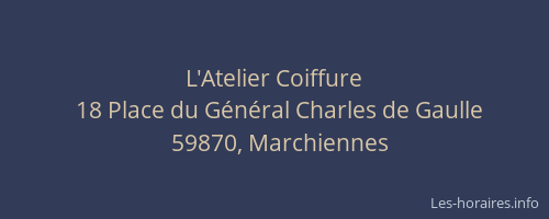 L'Atelier Coiffure