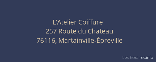 L'Atelier Coiffure