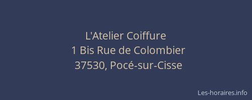 L'Atelier Coiffure