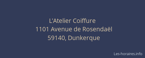 L'Atelier Coiffure