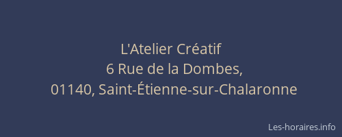 L'Atelier Créatif
