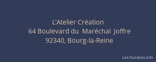 L'Atelier Création