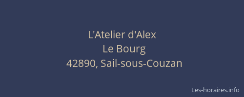 L'Atelier d'Alex