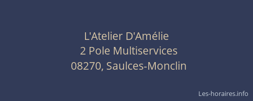 L'Atelier D'Amélie