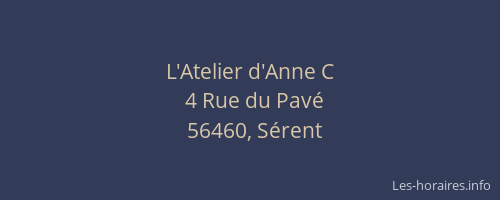 L'Atelier d'Anne C