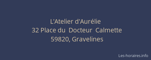 L'Atelier d'Aurélie