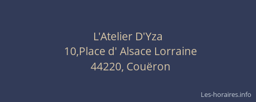 L'Atelier D'Yza