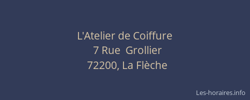 L'Atelier de Coiffure