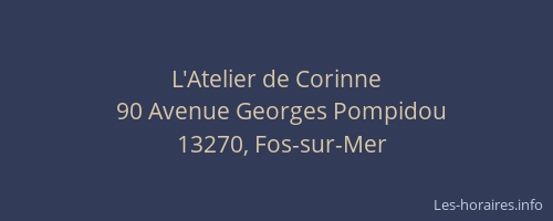 L'Atelier de Corinne