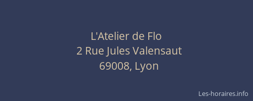 L'Atelier de Flo