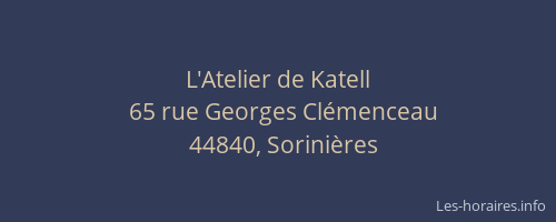 L'Atelier de Katell