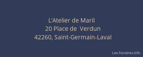 L'Atelier de Maril