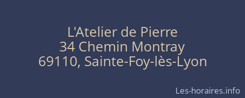 L'Atelier de Pierre
