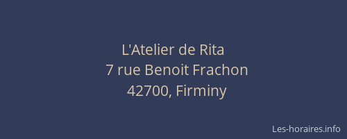 L'Atelier de Rita