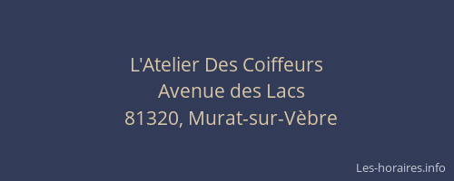 L'Atelier Des Coiffeurs