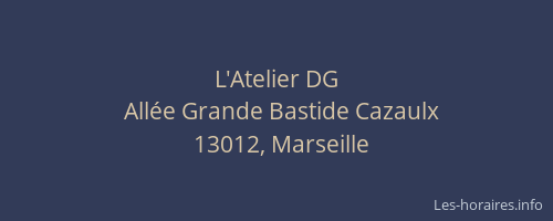 L'Atelier DG