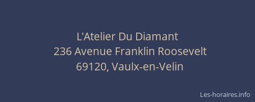 L'Atelier Du Diamant