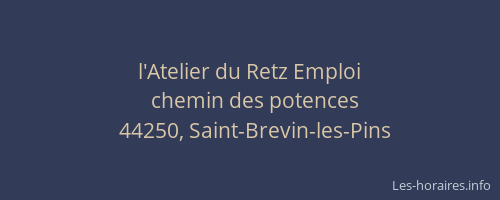 l'Atelier du Retz Emploi