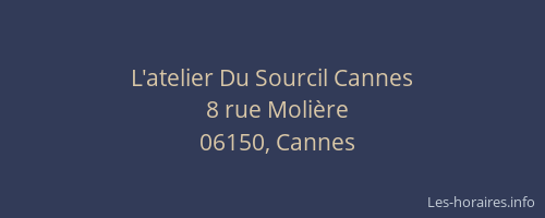 L'atelier Du Sourcil Cannes
