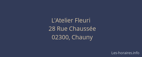 L'Atelier Fleuri