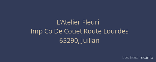 L'Atelier Fleuri