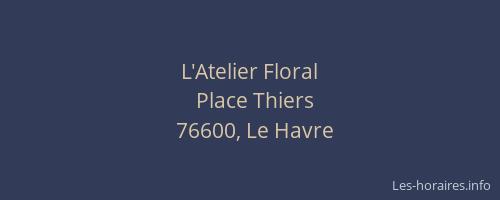 L'Atelier Floral