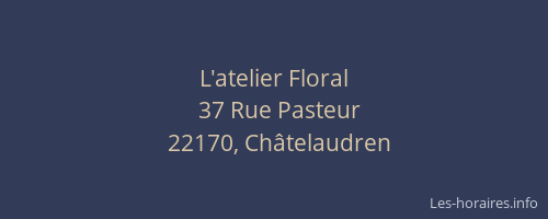 L'atelier Floral