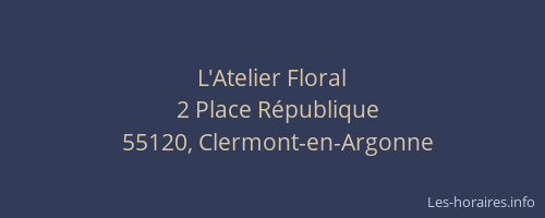 L'Atelier Floral
