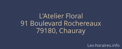 L'Atelier Floral