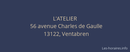 L'ATELIER