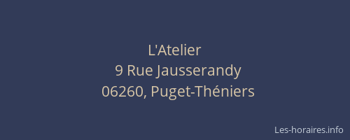 L'Atelier
