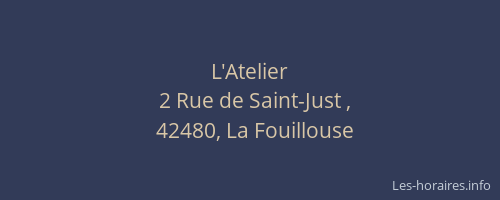 L'Atelier