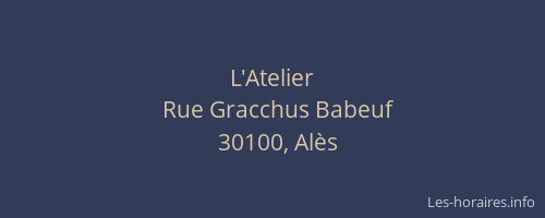 L'Atelier