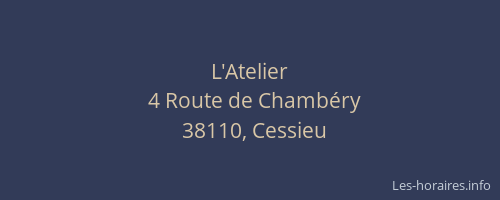 L'Atelier