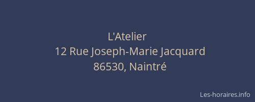 L'Atelier