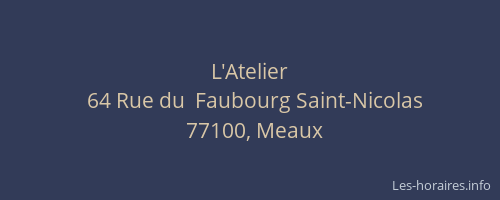 L'Atelier