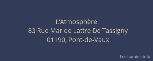 L'Atmosphère