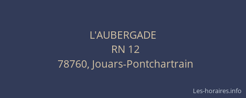 L'AUBERGADE
