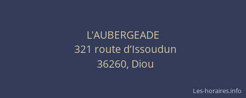 L'AUBERGEADE