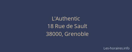L'Authentic