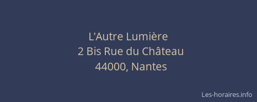 L'Autre Lumière