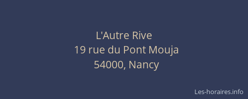 L'Autre Rive