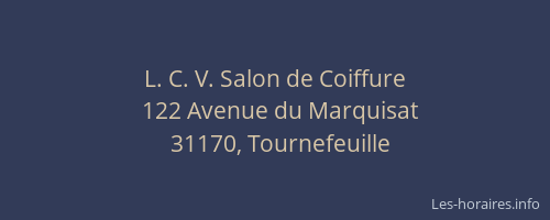L. C. V. Salon de Coiffure