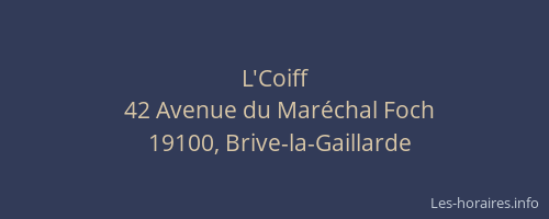 L'Coiff