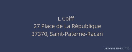 L Coiff