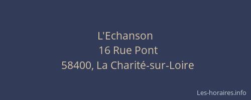 L'Echanson